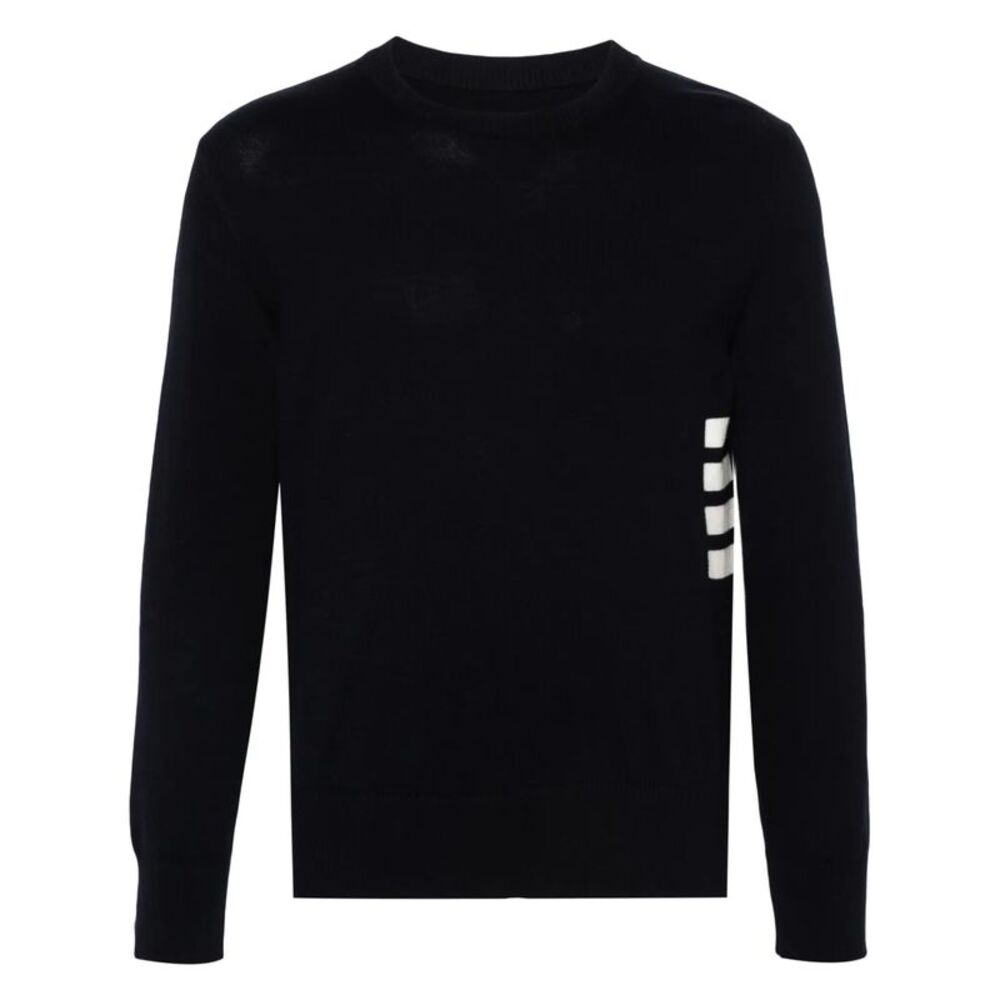 Thom Browne Men 4-Stripe Detail Sweater